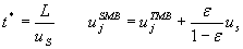 design equation
for the gas velocities